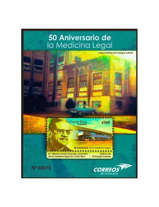 n° 36 - Timbre COSTA RICA Blocs et feuillets