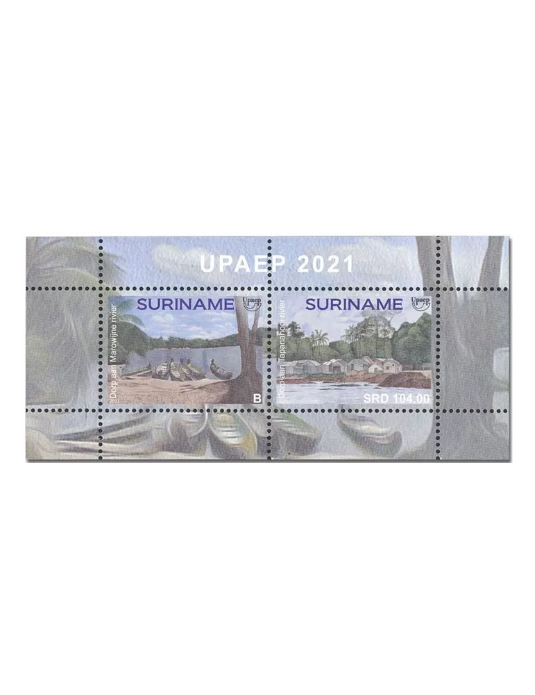n° 187 - Timbre SURINAM Blocs et feuillets