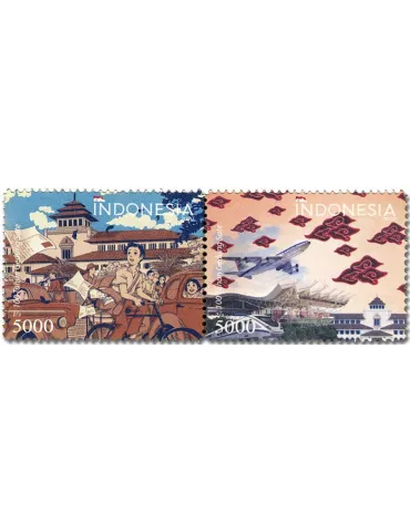 n° 3047/3048 - Timbre INDONESIE Poste