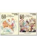 n° 2244/2245 - Timbre COLOMBIE Poste