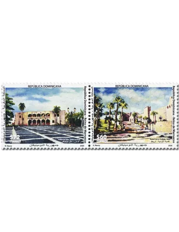 n° 2228/2229 - Timbre DOMINICAINE Poste