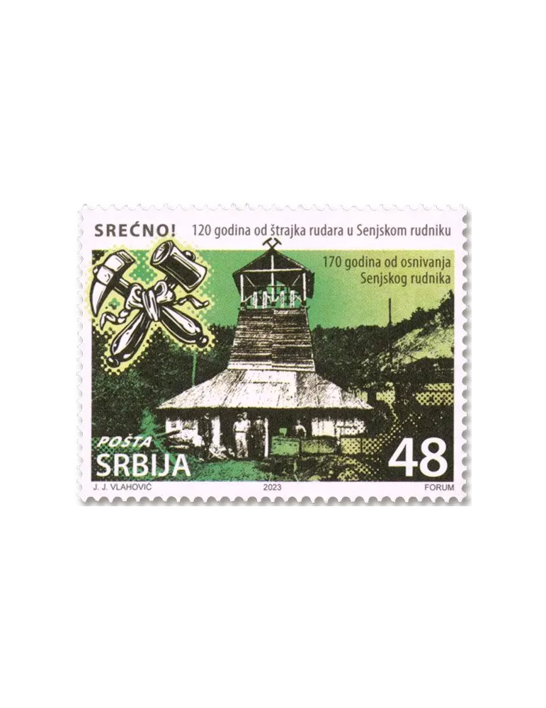 n° 1156/1157 - Timbre SERBIE Poste