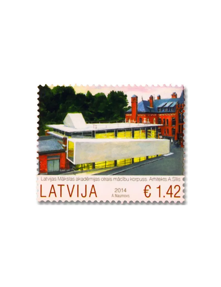 n° 893 - Timbre LETTONIE Poste