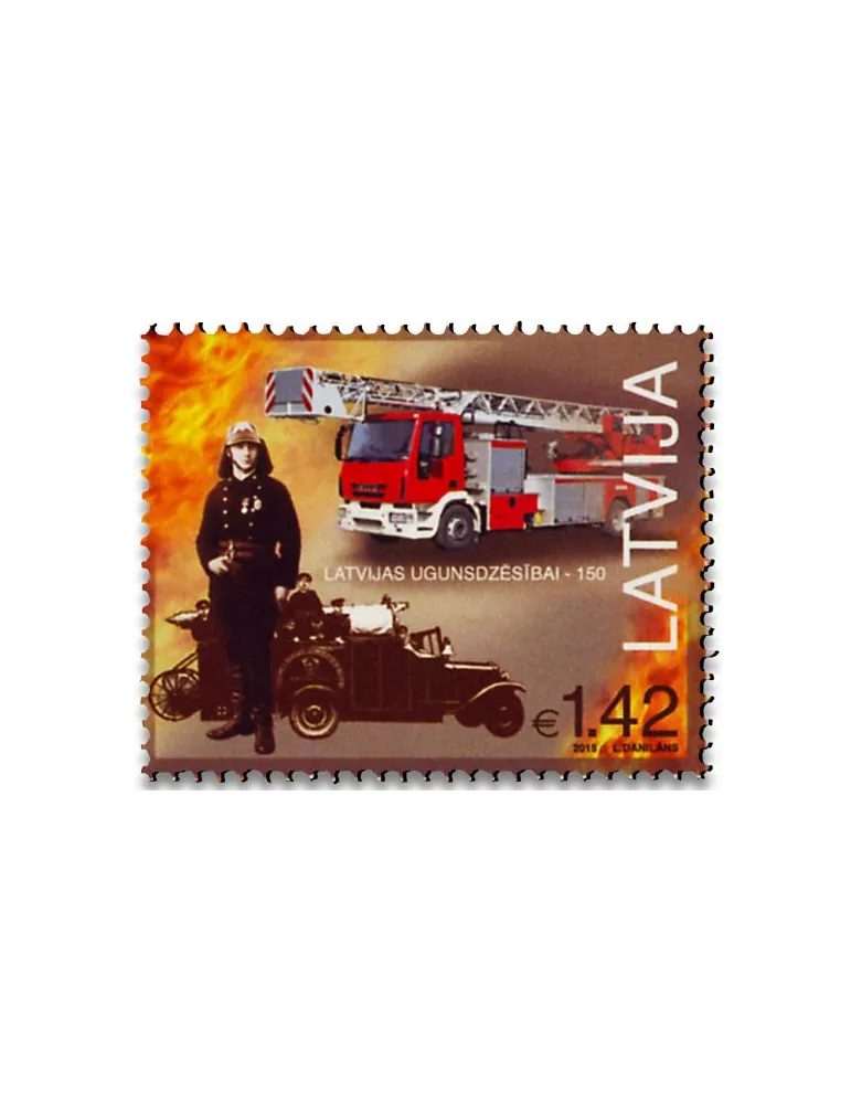 n° 921 - Timbre LETTONIE Poste