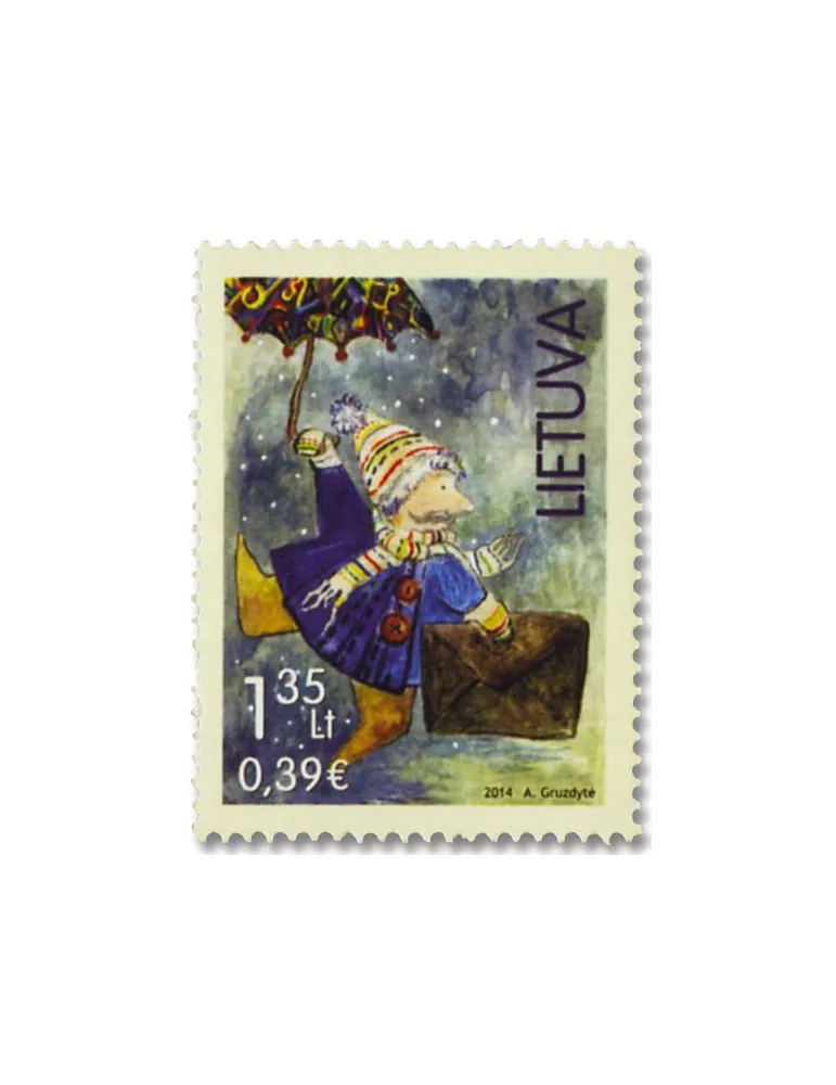 n° 1025/1026 - Timbre LITUANIE Poste