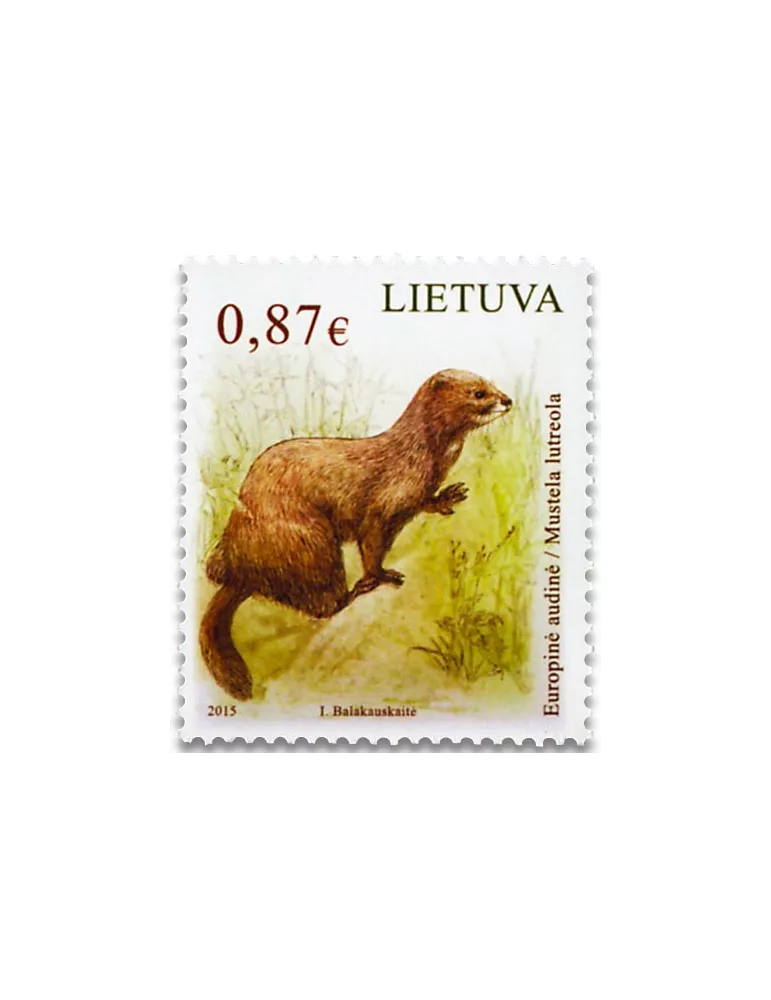 n° 1034/1035 - Timbre LITUANIE Poste