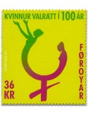 n° 819 - Timbre ILE FEROE Poste