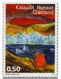 n° 664/665 - Timbre GROENLAND Poste