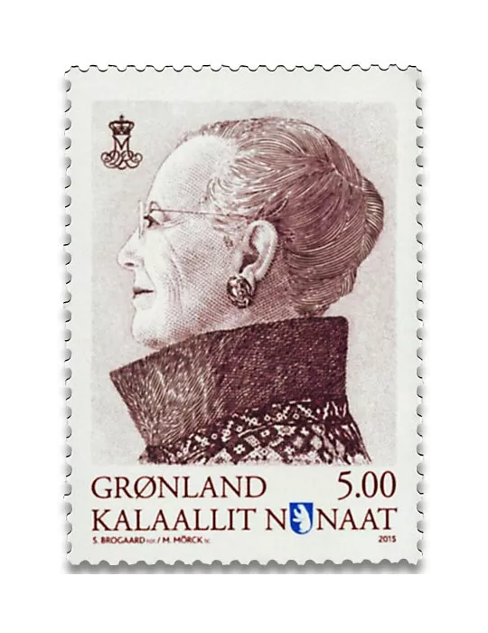 n° 674/675 - Timbre GROENLAND Poste
