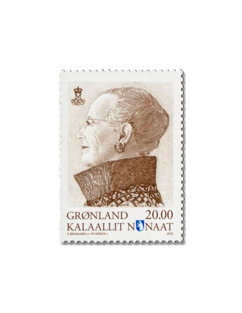 n° 674/675 - Timbre GROENLAND Poste