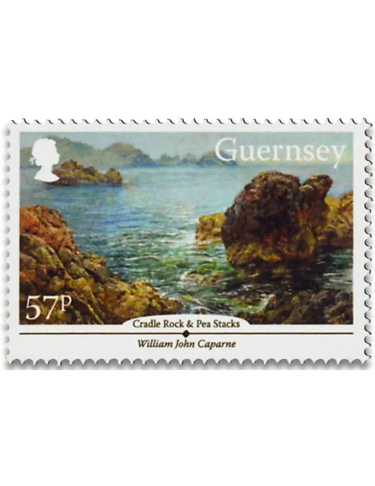 n° 1543 et n°1544/1548 - Timbre GUERNESEY Poste