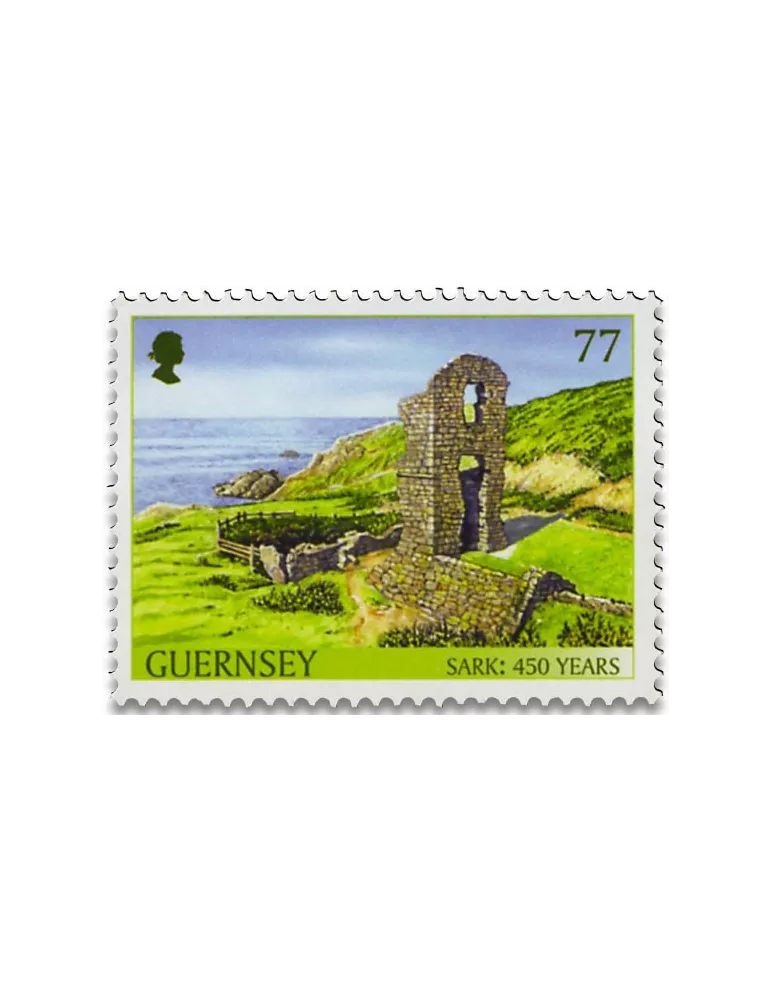 n° 1549/1553 - Timbre GUERNESEY Poste