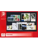 n° 855/869 -  Timbre Andorre Année complète (2021)