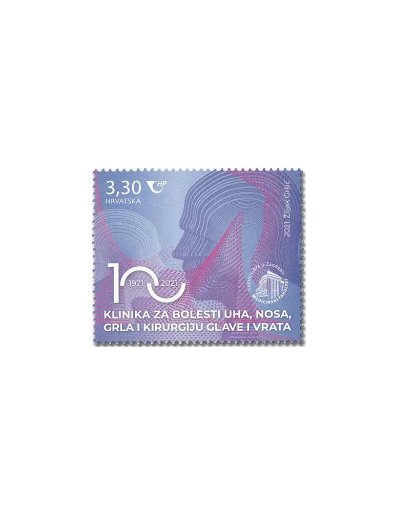 n° 1424 - Timbre CROATIE Poste