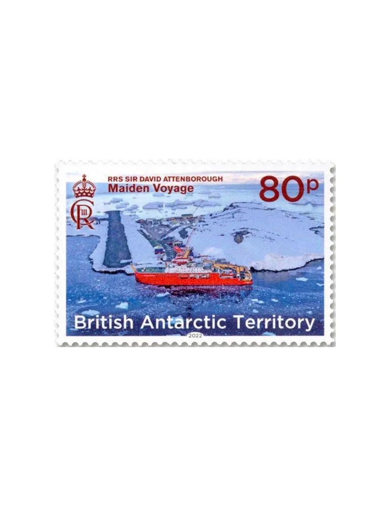 n° 798/801 - Timbre ANTARCTIQUE BRITANNIQUE Poste