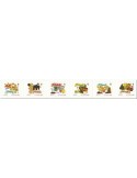 n° 2590/2595 et n° 2596/2601 - Timbre JERSEY Poste