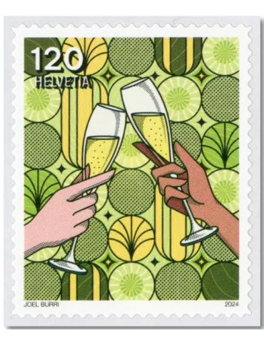 n° 2823/2825 - Timbre SUISSE Poste 2
