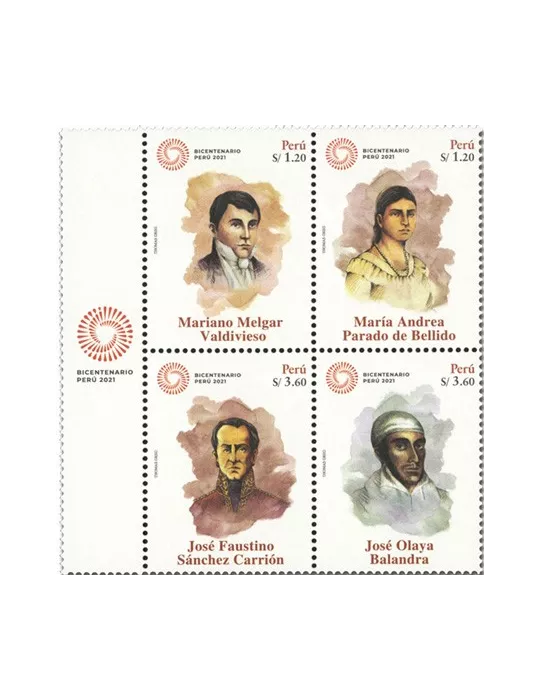 n° 2220/2223 - Timbre PEROU Poste