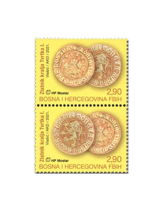 n° 537/538 - Timbre HERCEG-BOSNA Poste