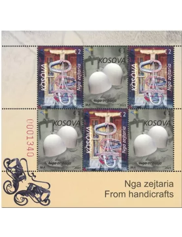 n° 393/394 et BF n° 50 - Timbre KOSOVO Poste