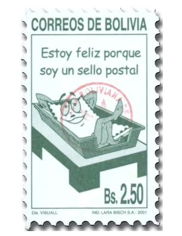 n° 1646 - Timbre BOLIVIE Poste