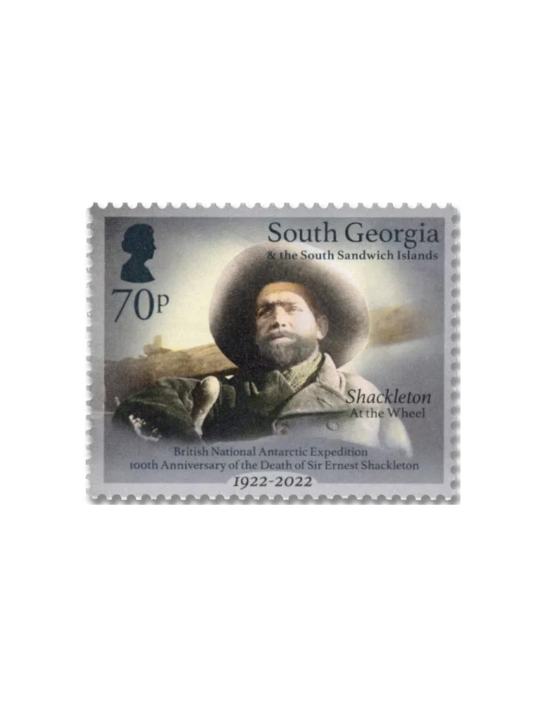 n° 774/777 - Timbre GEORGIE DU SUD Poste