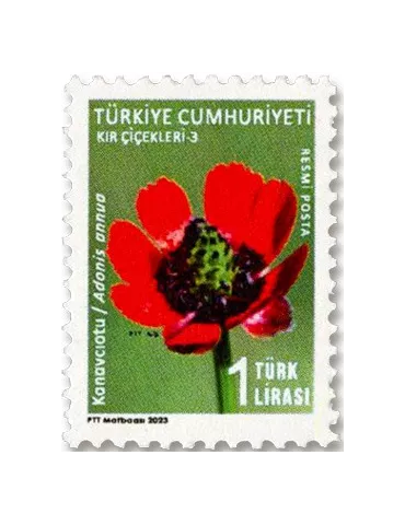 n° 421/426 - Timbre TURQUIE Service 2