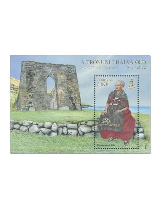 n° 1026 - Timbre ILE FEROE Poste