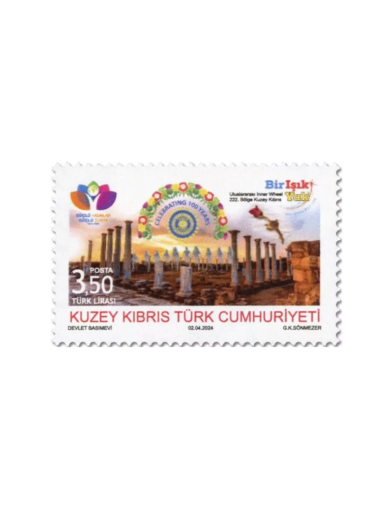 n° 854/855 - Timbre CHYPRE TURC Poste