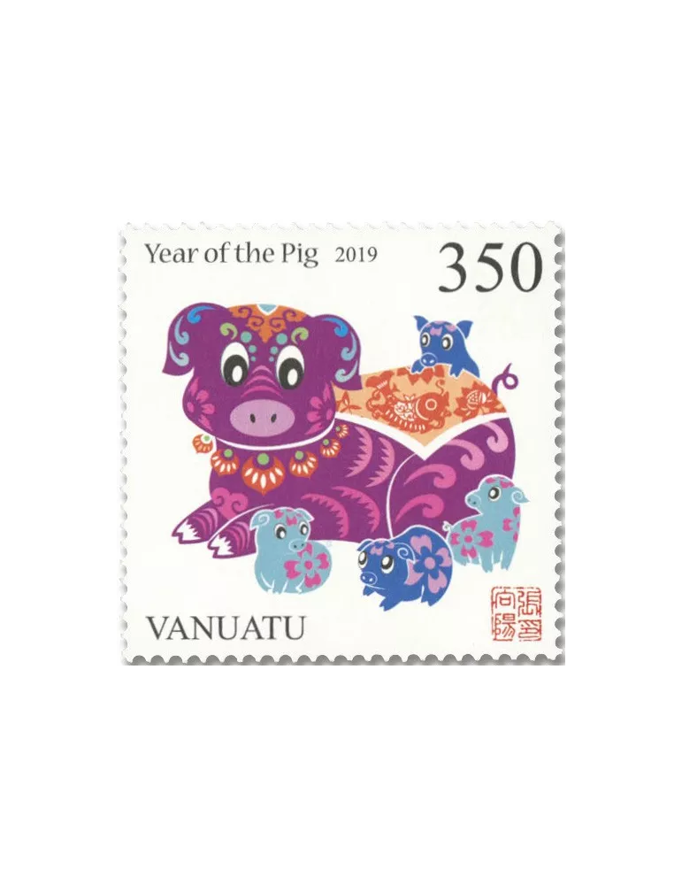 n° 1508/1509 - Timbre VANUATU Poste
