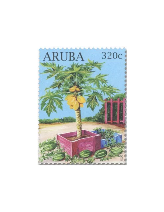 n° 1107/1110 - Timbre ARUBA Poste