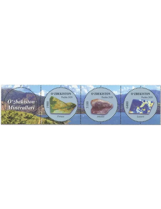 n° 1224/1226 - Timbre OUZBEKISTAN Poste