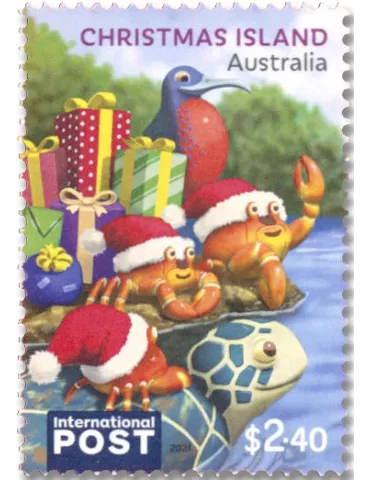 n° 982/983 - Timbre CHRISTMAS (ILE) Poste 2