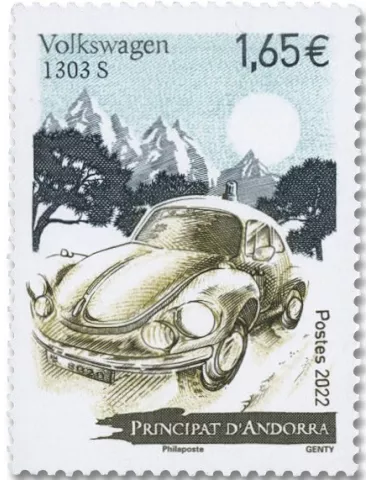 n° 876 - Timbre ANDORRE Poste