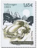 n° 876 - Timbre ANDORRE Poste