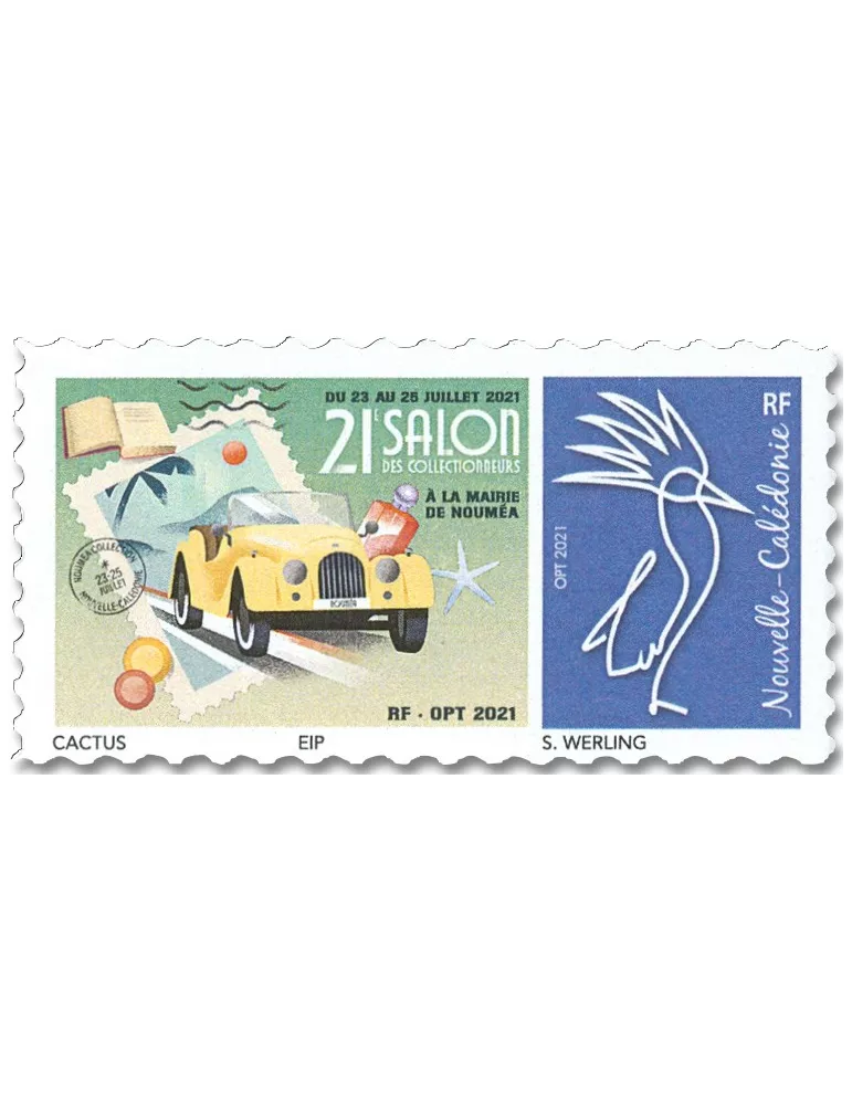n° 1407A/1407B - Timbre Nelle Calédonie Poste