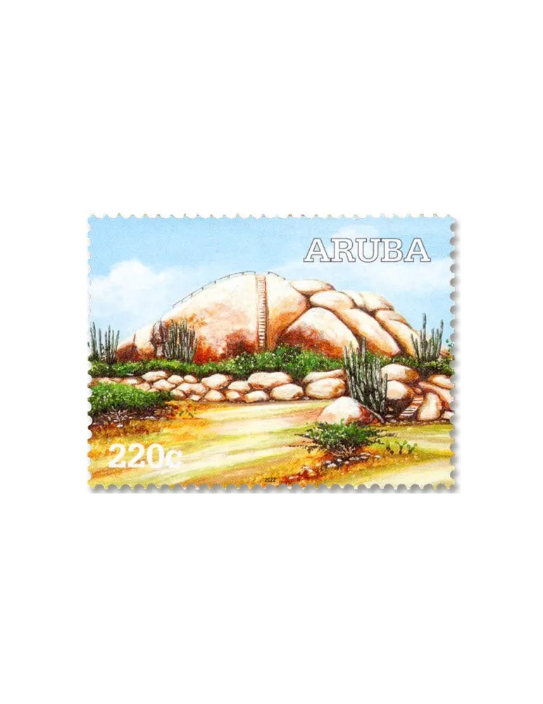n° 1127/1130 - Timbre ARUBA Poste