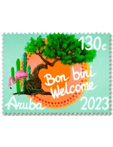 n° 1131/1134 - Timbre ARUBA Poste 2