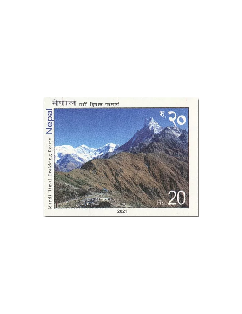 n° 1308/1311 - Timbre NEPAL Poste