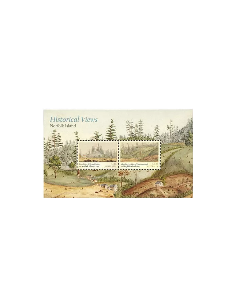 n° 88 - Timbre NORFOLK Blocs et feuillets