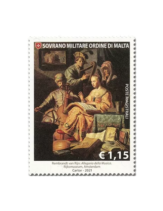 n° 1583/1584 - Timbre ORDRE de MALTE Poste