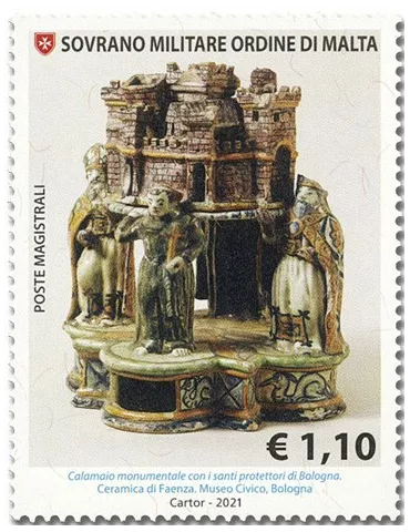 n° 1586/1589 - Timbre ORDRE de MALTE Poste