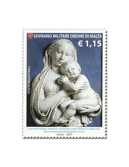 n° 1586/1589 - Timbre ORDRE de MALTE Poste