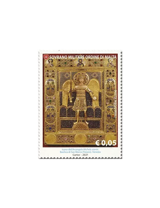 n° 1594/1598 - Timbre ORDRE de MALTE Poste