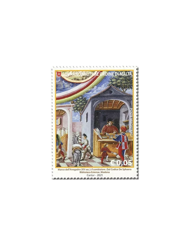 n° 1599/1602 - Timbre ORDRE de MALTE Poste