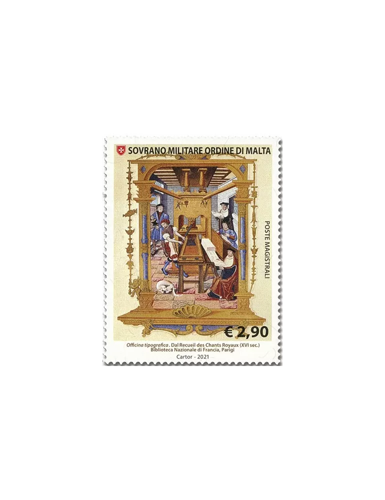 n° 1599/1602 - Timbre ORDRE de MALTE Poste