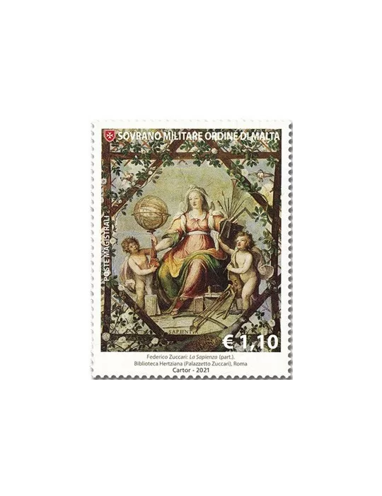 n° 1616/1618 - Timbre ORDRE de MALTE Poste