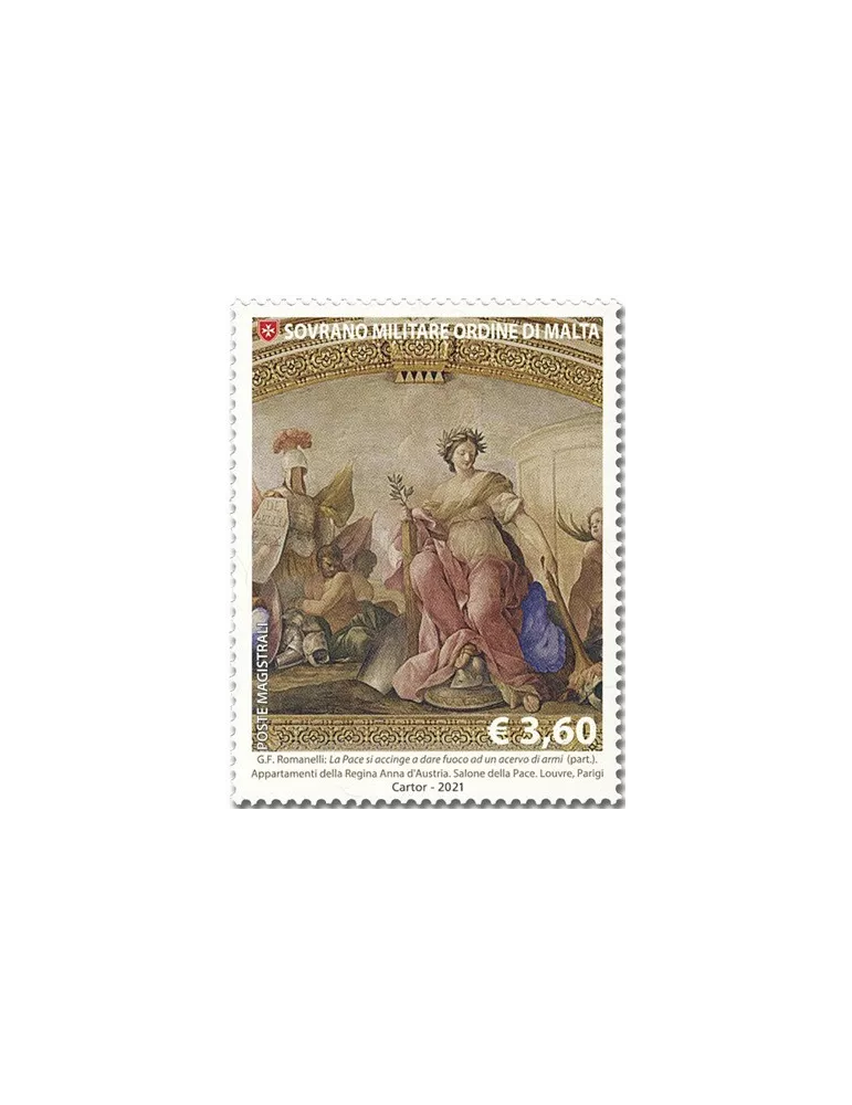 n° 1616/1618 - Timbre ORDRE de MALTE Poste