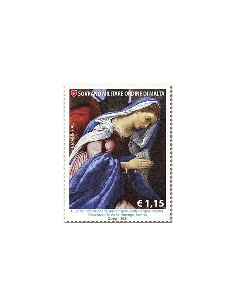 n° 1619/1620 - Timbre ORDRE de MALTE Poste
