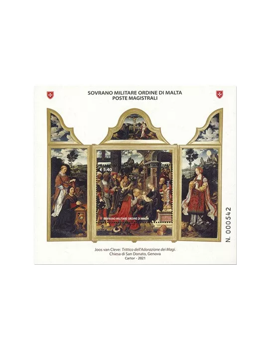 n° F1621 - Timbre ORDRE de MALTE Poste
